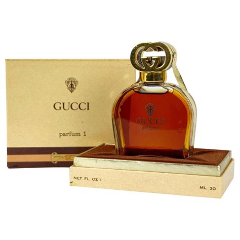 gucci parfum 1 vintage bottle|Gucci perfume boots uk.